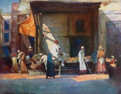 Puesto de frutas de Mortimer Ludington Menpes